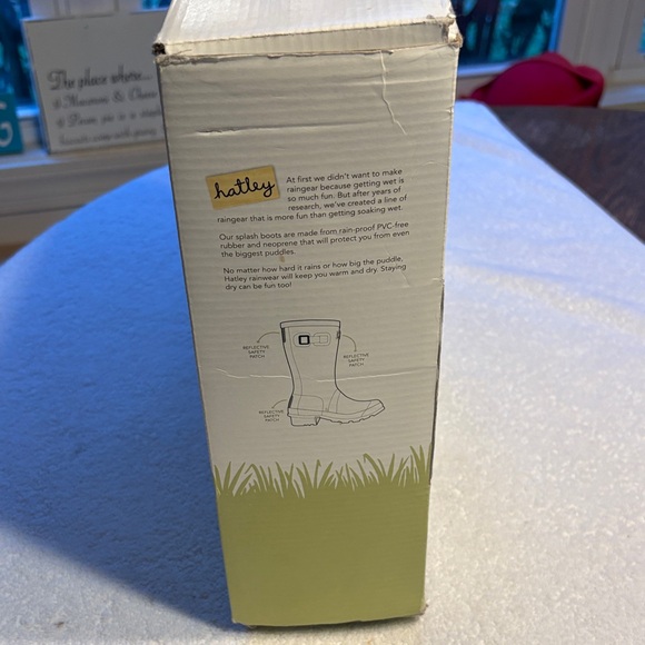 Hatley Red and White Polka Dot Classic Rain Boots Size 2 - Picture 9 of 9